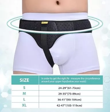 Inguinal Hernia Gerriko giltza euskarria